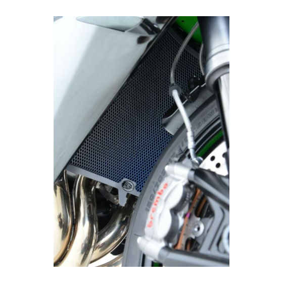 Протектор за радиатор R&amp;G Racing Radiator guard Titanium - BMW S1000RR 10-14