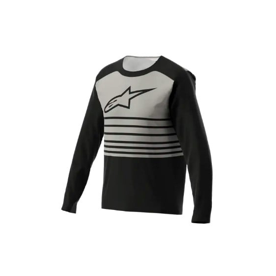 Вело джърси ALPINESTARS LS A-DURA ELITE 2.0 BLACK