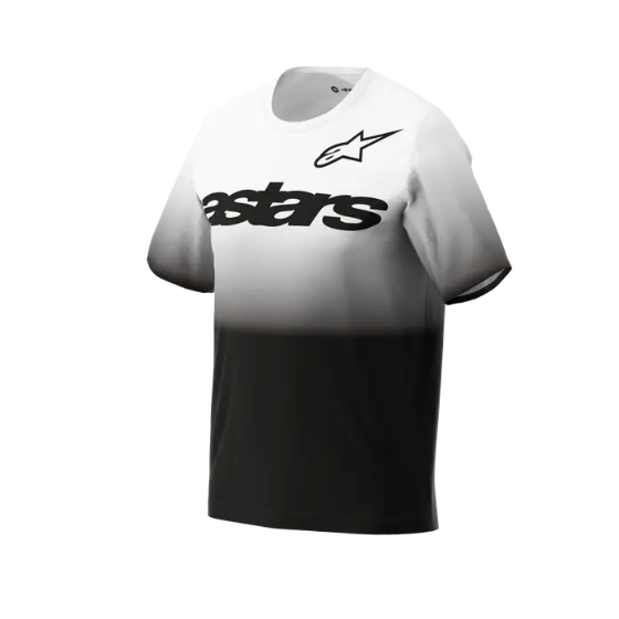 Вело тениска ALPINESTARS SS A-DURA ASTARS 2.0 WHITE/BLACK