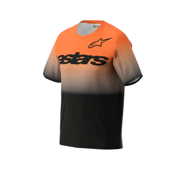 Вело тениска ALPINESTARS SS A-DURA ASTARS 2.0 ORANGE/BLACK