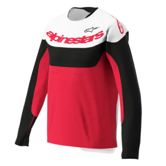 Вело джърси ALPINESTARS LS A-DURA RACE RED