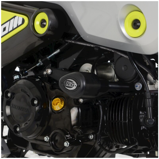 Краш тапи R&amp;G RACING Aero Crash Protectors - Black Honda MSX 125 GROM 21-22