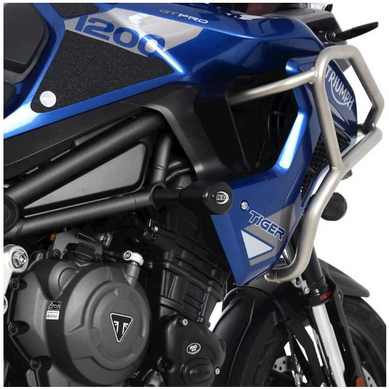 Краш тапи R&amp;G RACING Aero Crash Protectors Black - Triumph Tiger 1200 22-25