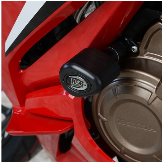 Краш тапи R&amp;G RACING Aero Crash Protectors Black Honda CBR500R 19-26