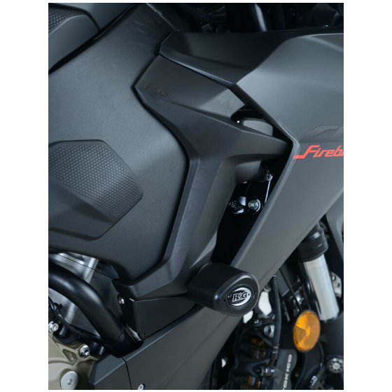 Краш тапи R&amp;G RACING Aero Crash Protectors Black Non Drill Kit Honda CBR1000RR 17-19