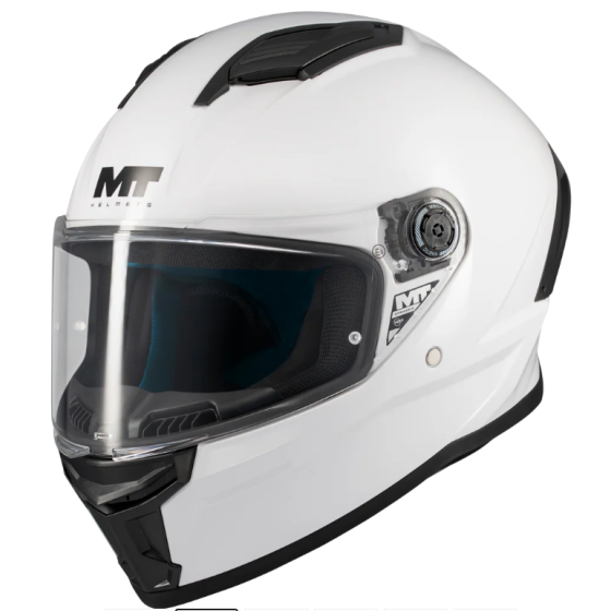 КАСКА MT STINGER 2 PURE A0 WHITE GLOSS