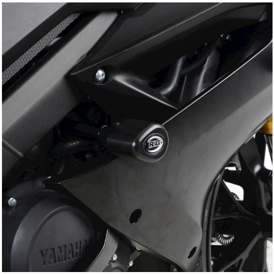 Краш тапи R&amp;G RACING Aero Crash Protectors Black Yamaha YZF-R125 19-22