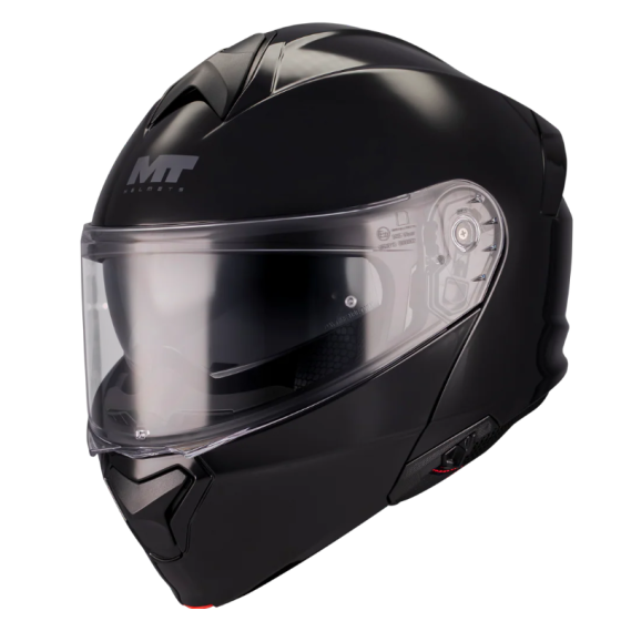 Отваряема каска MT GENESIS PURE A1 BLACK GLOSS