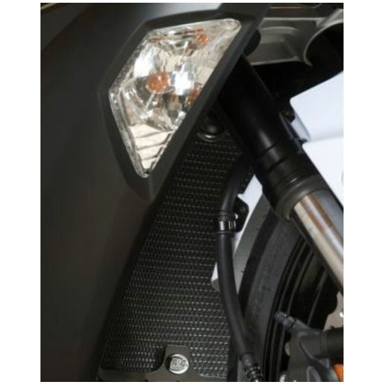 Протектор за генерация R&amp;G RACING Aluminium Downpipe grille - Kawasaki ZX6R 13-16