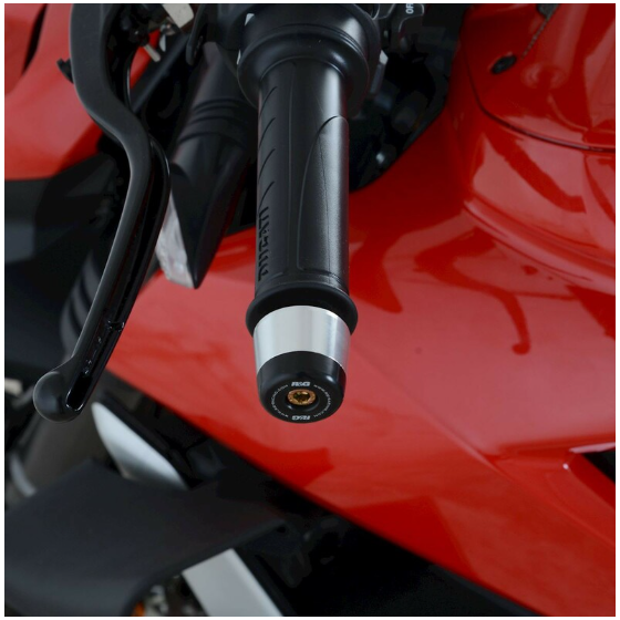 Балансьори за кормило R&amp;G RACING Bar Ends Black Ducati Streetfighter V4 20-24