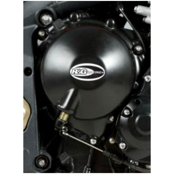 Протектор за двигател R&amp;G RACING Black Rgiht (Clutch) Engine Case Protection Cover Triumph Speed Triple 1050 S 16-20 / RS 18-20