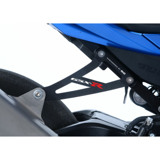 Стойка за генерация R&amp;G RACING Exhaust Hanger Black Suzuki GSX-R1000 17-21