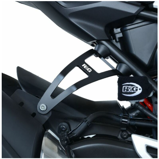 Стойка за генерация R&amp;G RACING Footrest Blanking Plate Black Honda CB300R 18-21