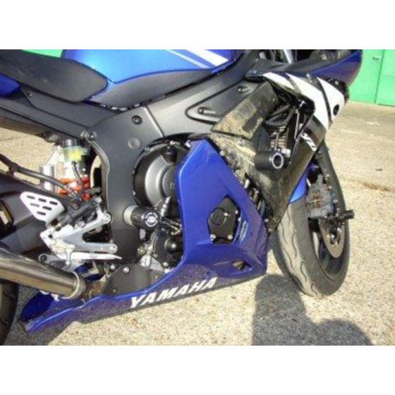 Краш тапи за ост R&amp;G RACING Fork Guards Black Yamaha R6 03-04