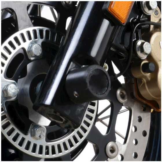 Краш тапи за ост R&amp;G RACING Fork Guards Black Royal Enfield interceptor 650 19-26