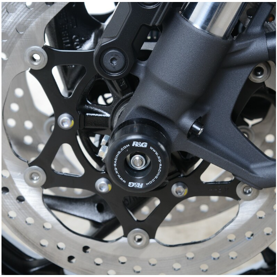 Краш тапи за ост R&amp;G RACING Fork Protector Black Suzuki Katana 19-23 / GSX-S 1000 21-24 / 950 22-24