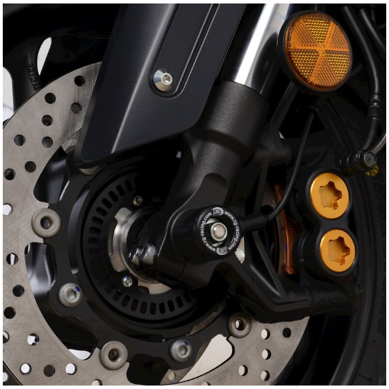 Краш тапи за ост R&amp;G RACING Fork Protectors Black Yamaha T-Max 530 15-19 / 560 21-25