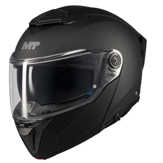 Отваряема каска MT ATOM 2 SV PURE A1 BLACK MATT