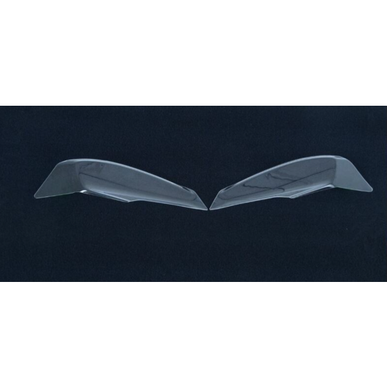 Стъклен протектор за фар R&amp;G RACING Headlight Shield Translucent by Pair Ducati MTS Enduro 1260 16-18