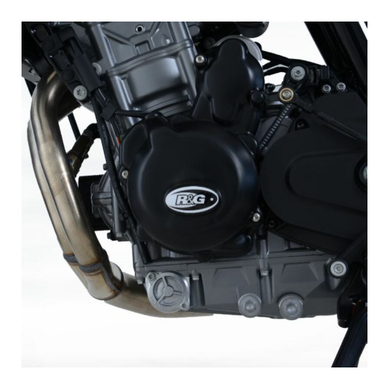 Протектор за двигател R&amp;G RACING Left (Alternator) Crankcase Protection Cover Black KTM Duke 790 17-20