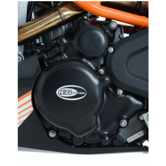 Протектор за двигател R&amp;G RACING Left Engine Case Protection Cover Black KTM 390 Duke 13-15
