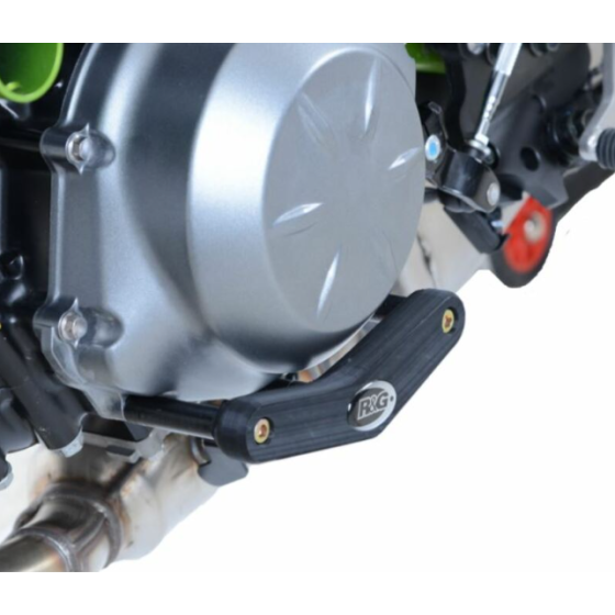 Протектор за двигател R&amp;G RACING Left Engine Slider Black Kawasaki Z650 17-25