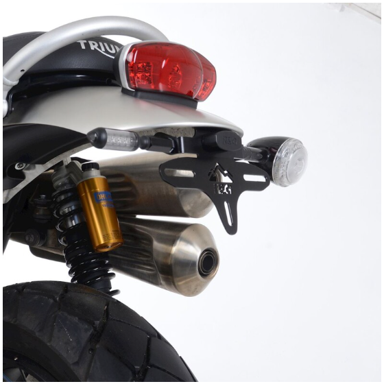 Стойка за номер R&amp;G RACING Licence Plate Holder - Black Triumph 1200 Scrambler XC/XE 19-24