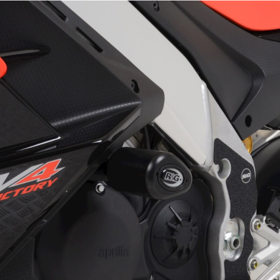Краш тапи R&amp;G RACING Aero Crash Protectors - White Aprilia RSV4 1100 Factory 21-24