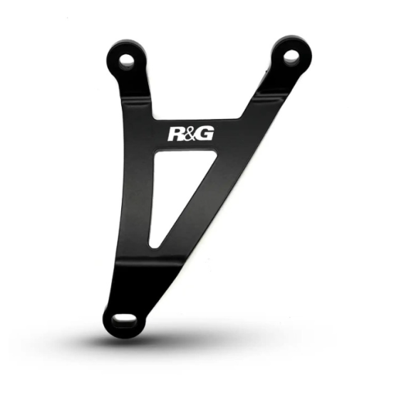 Стойка за генерация R&amp;G RACING Rear Footrest Blanking Plate Kit &amp; Exhaust hangers black - MV Agusta Superveloce 800 20-24