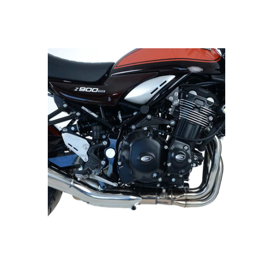 Протектор за двигател R&amp;G RACING Starter Right Crankcase Protection Cover Black Kawasaki Z900RS 18-26