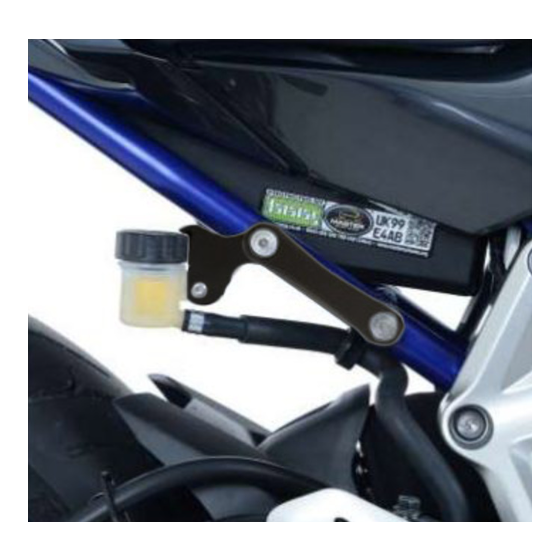 Плоча R&amp;G RACING Foot peg hole blanking cover Yamaha MT-07 14-25