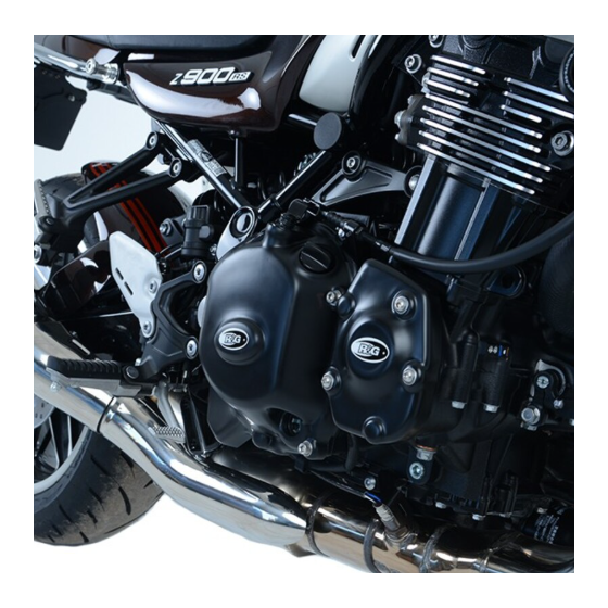 Протектор за двигател R&amp;G RACING (Clutch) Right Cranckase Protection Cover Black Kawasaki Z900RS 18-26