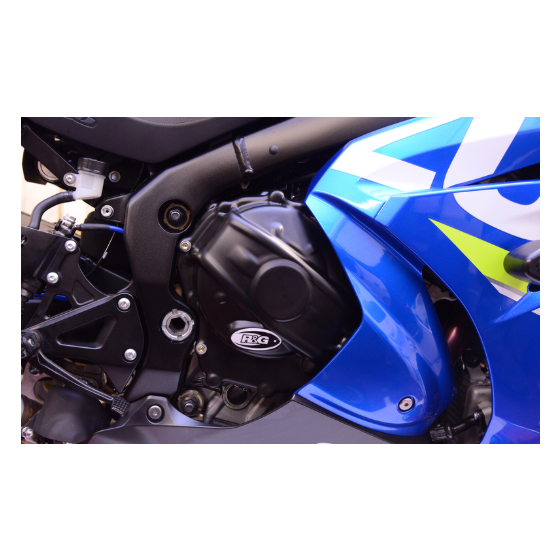 Протектор за двигател R&amp;G RACING (Clutch) Right Cranckase Protection Cover Black Suzuki GSX-R1000 17-21