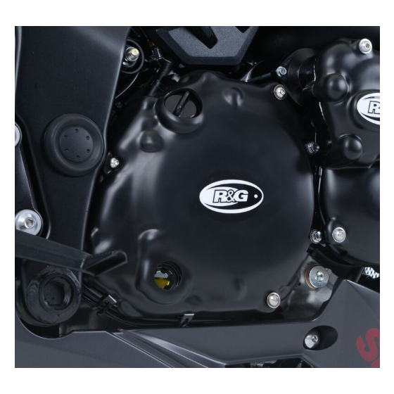 Протектор за двигател R&amp;G RACING (Clutch) Right Crankcase Protection Cover Black Suzuki GSX-S 750 17-21
