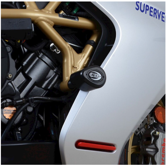 Краш тапи R&amp;G RACING Aero Crash Protectors - Black MV Agusta Superveloce 800 20-24