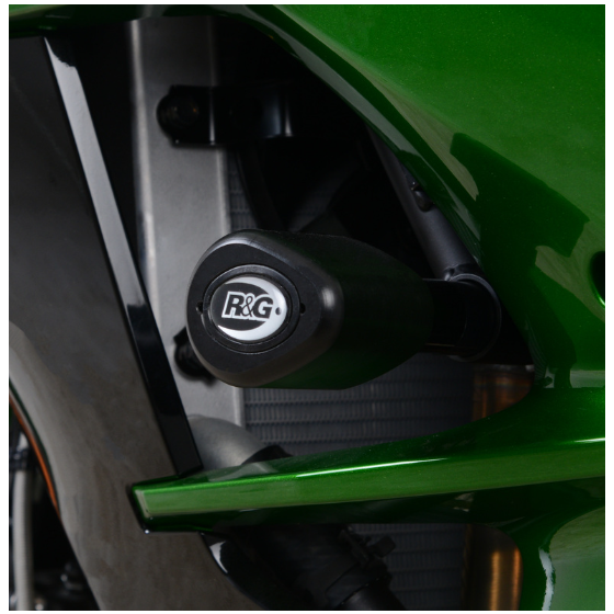 Краш тапи R&amp;G RACING Aero Crash Protectors Black Kawasaki H2 SX 18-25