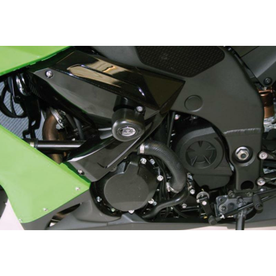 Краш тапи R&amp;G RACING Aero Crash Protectors Black Kawasaki ZX10R 08-10