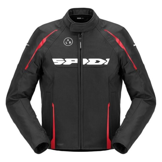 Текстилно мото яке SPIDI DRAGON H2OUT BLACK/RED