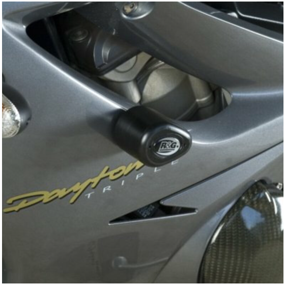 Краш тапи R&amp;G RACING Aero Crash Protectors Black Triumph Daytona 675 06-12 / R 11-12