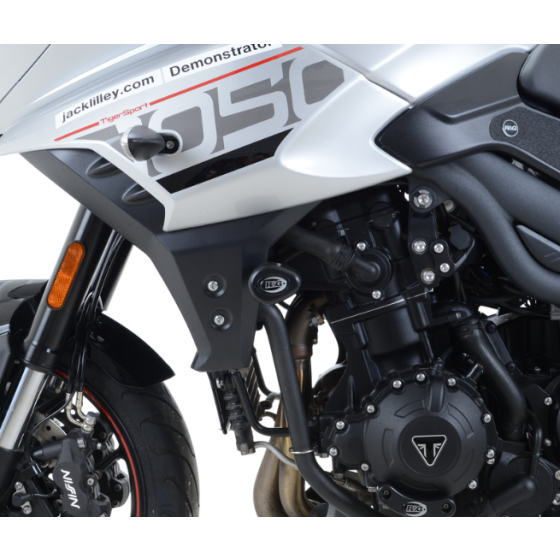 Краш тапи R&amp;G RACING Aero Crash Protectors Black Triumph Tiger 1050 Sport 15-21