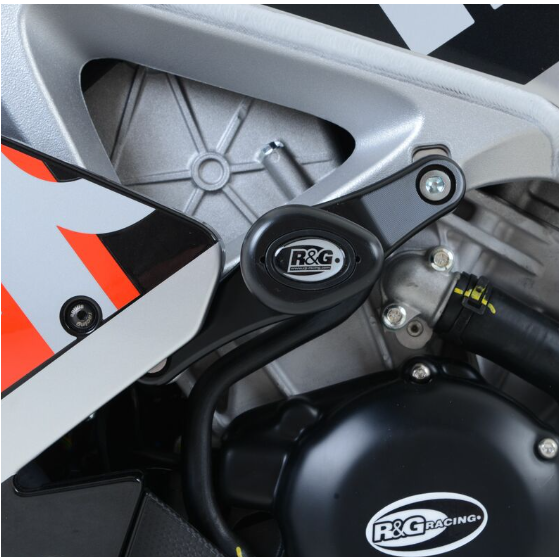 Краш тапи R&amp;G RACING Aero Crash Protectors White Aprilia RSV-4 R 09-10