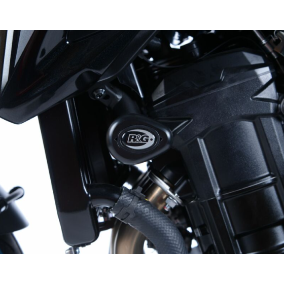 Краш тапи R&amp;G RACING Aero Crash Protectors White Kawasaki Z900 17-25