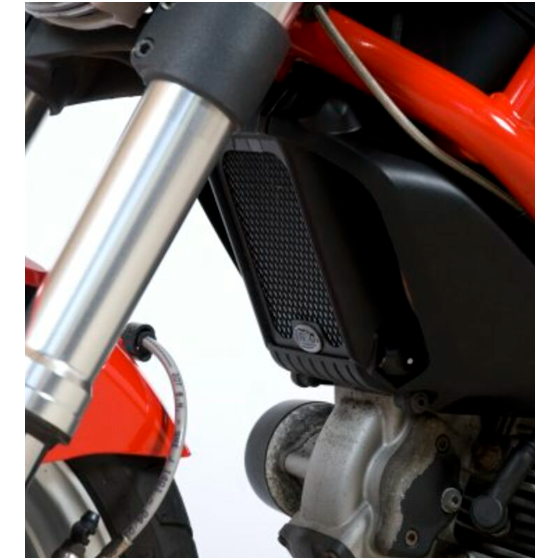 Протектор за радиатор R&amp;G RACING Aluminium Radiator guard - Ducati Monster 1100 08-11 S 08-11 / Evo 11-13