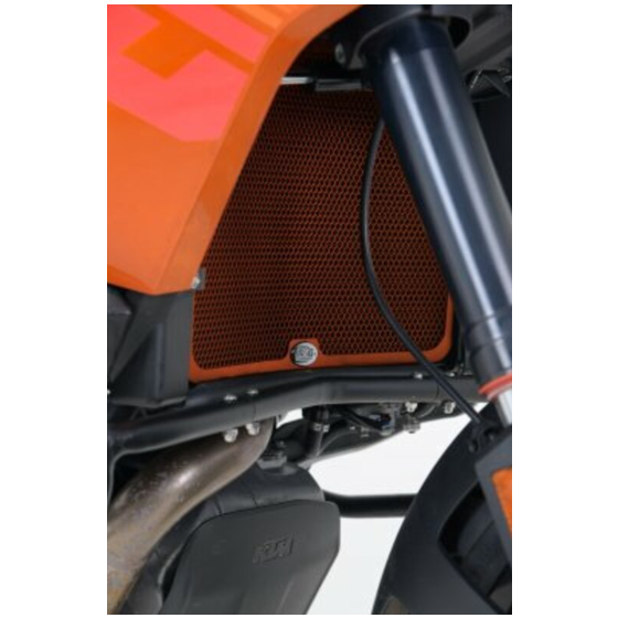 Протектор за радиатор R&amp;G Racing Aluminium Radiator guard - Orange KTM 1190 Adventure 13-16
