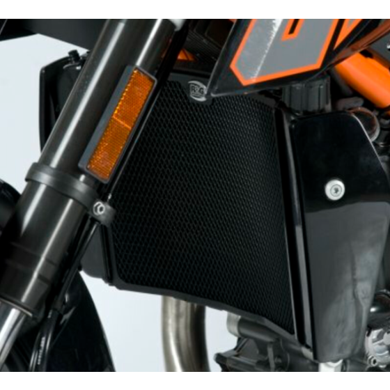 Протектор за радиатор R&amp;G Racing Aluminium Radiator guard - Black KTM Duke 690 R 13-17