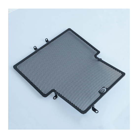 Протектор за радиатор R&amp;G Racing Aluminium Radiator guard - Black Triumph Speed Triple 1050 2005