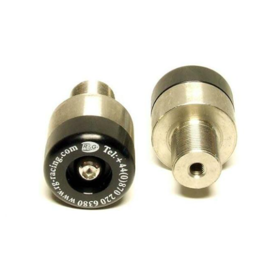 Балансьори за кормило R&amp;G RACING Bar End Sliders Black Kawasaki ZX-10R 07-25
