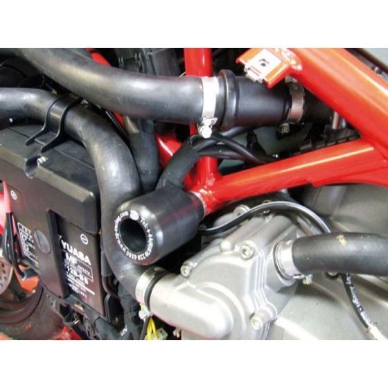 Краш тапи R&amp;G RACING Bottom Fairing Slider Black Ducati 848 11-13 / 1098 07-09 / 1198 09-11