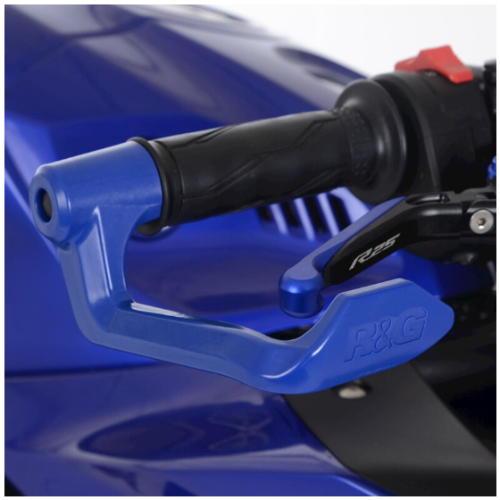 Протектор за кормило R&amp;G RACING Brake Lever Guard - Blue Yamaha Tracer 7 21-24