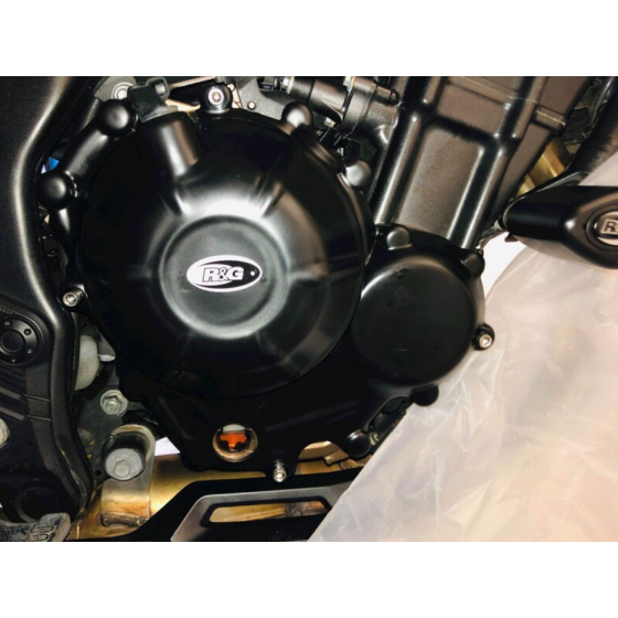 Протектор за двигател R&amp;G RACING Engine Case Protection Cover Black Honda CBR 500R 19-26 / F 19-23 / X 19-22